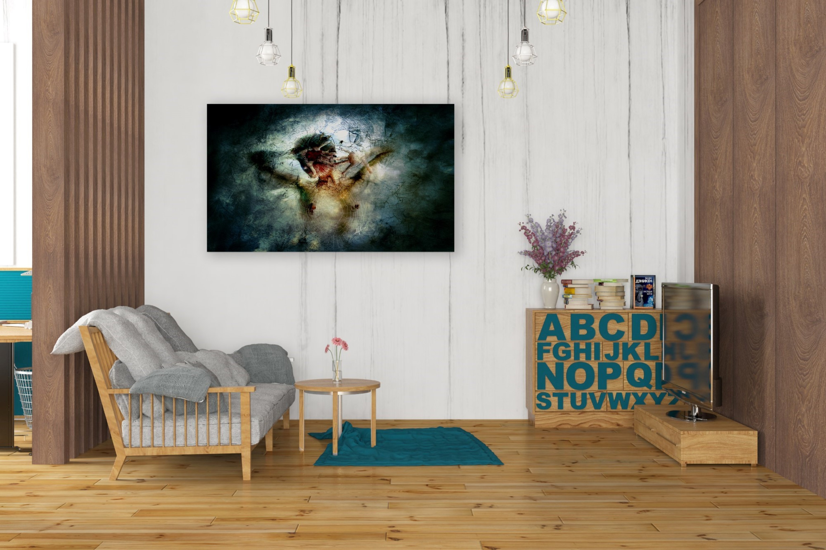 Cortesi Home Deep di Mario Sanchez Nevado, Giclée su tela da