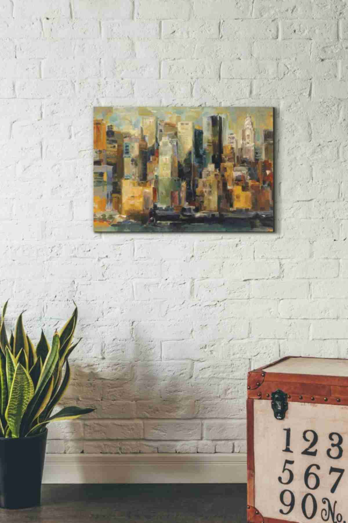 Epic Graffiti 'New York New York' by Marilyn Hageman, Giclee Canvas Wall Art