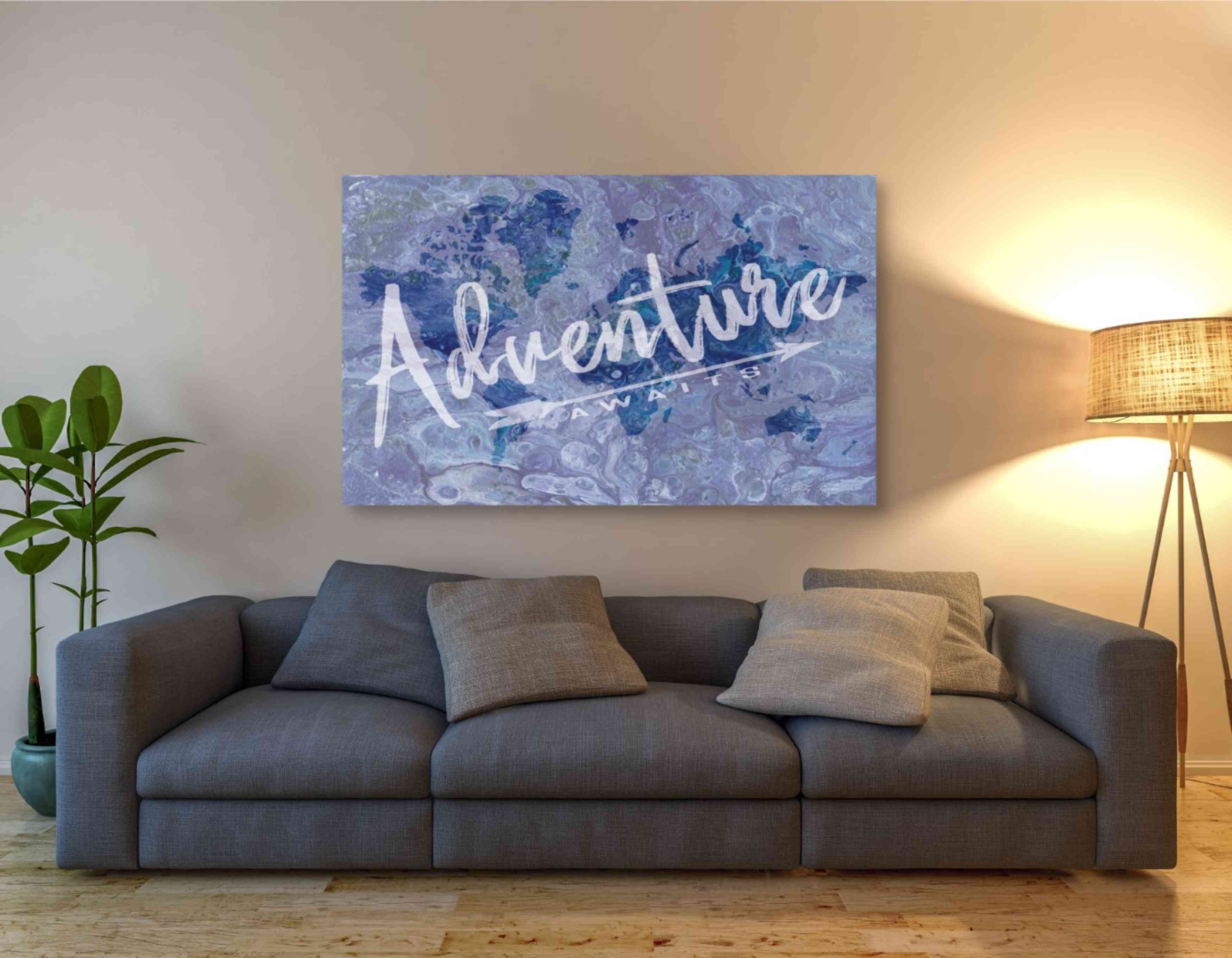 Epic Graffiti 'Adventure' by Cindy Jacobs, Giclee Canvas Wall Art | eBay