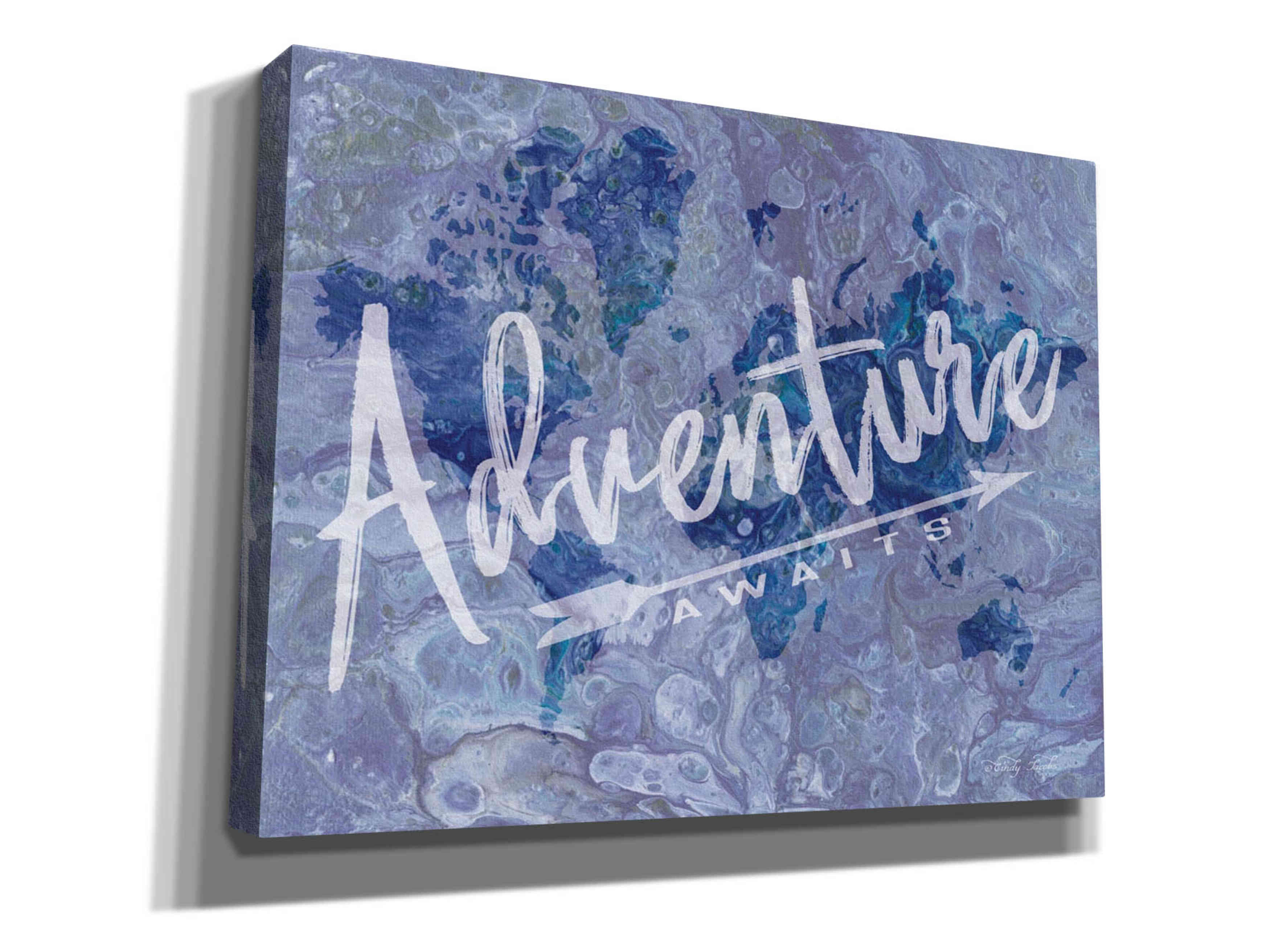 Epic Graffiti 'Adventure' by Cindy Jacobs, Giclee Canvas Wall Art | eBay